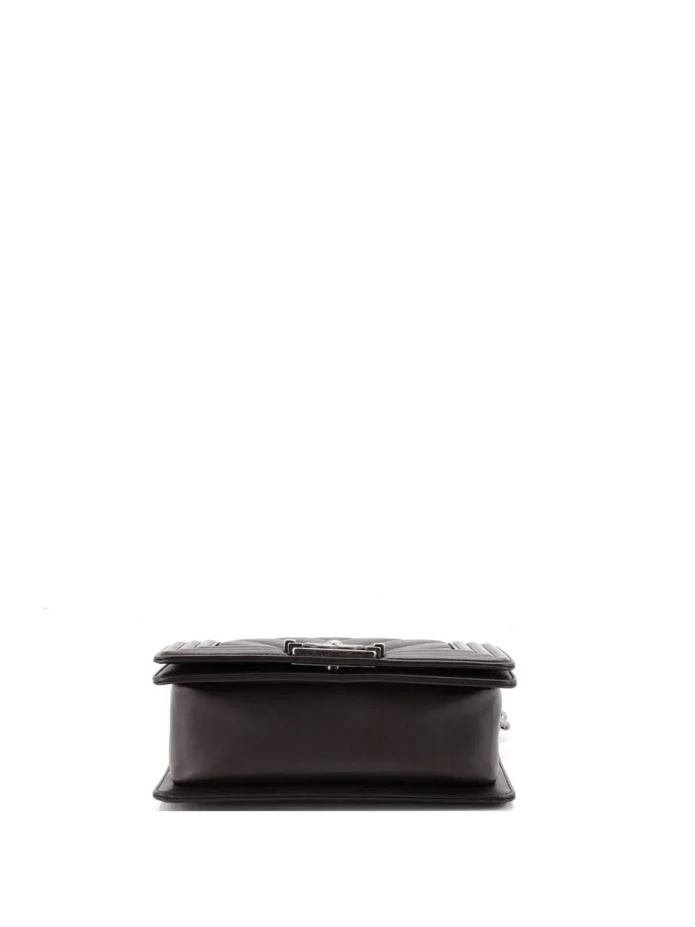 Chanel Boy Flap Bag Chevron Calfskin #321063C37B